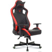 Игровое (геймерское) кресло Knight Outrider (черный/красный)