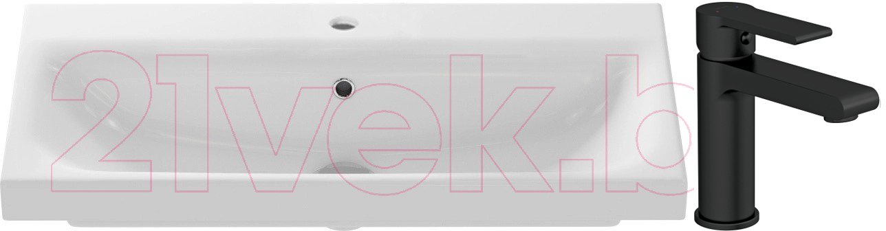 

Умывальник Cersanit Moduo 80 Slim P-UM-MOD80SL/1 + 63107