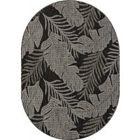 Циновка Merinos Kair S132-OVAL-DARK-GRAY (1.6х2.3)