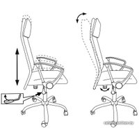 Офисное кресло Бюрократ KB-6SL/B/TW-11 (черный)