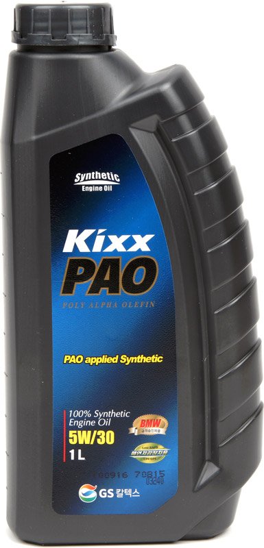 

Моторное масло Kixx PAO 5W-30 1л