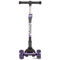 Трехколесный самокат Novatrack Rainbow Basic Black New 120BB.RAINBOW.BVT22 (фиолетовый)
