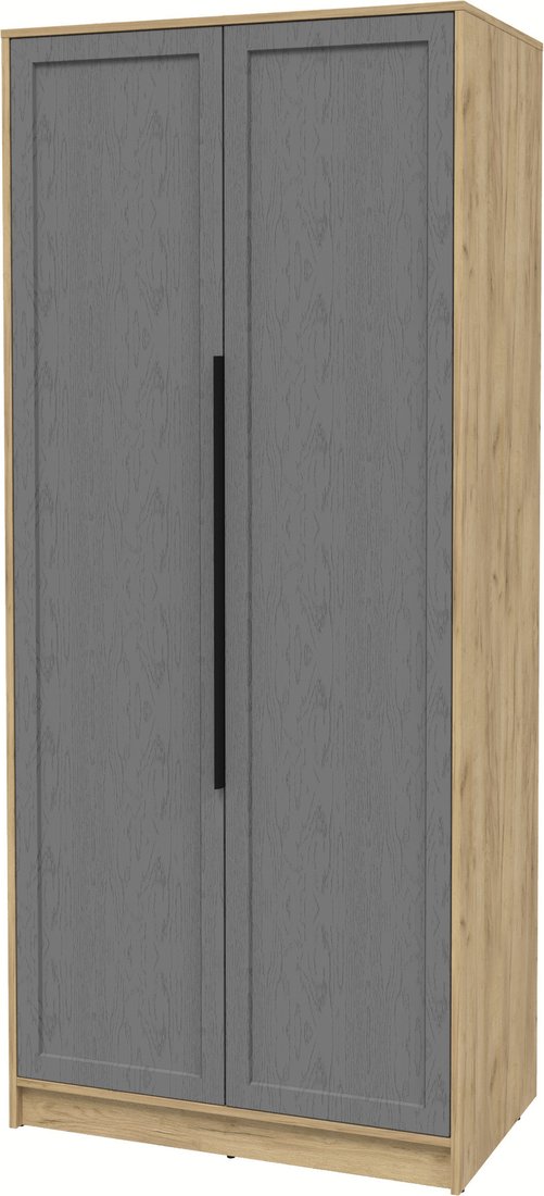 

Шкаф распашной Интерлиния Концепт Тренд КТ-Ш2 (дуб золотой/дуб серый)