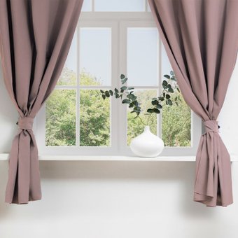 Комплект штор Этель Kitchen 7865972 150x180 (сиреневый, 2 шт)