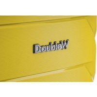 Чемодан-спиннер DoubleW Zuna.1 (S, желтый)