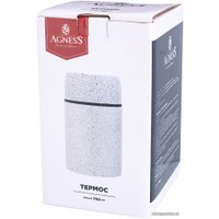 Термос для еды Agness 910-107 0.75л (черный)