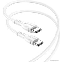 Кабель Borofone BX51 USB Type-C - USB Type-C (1 м, белый)