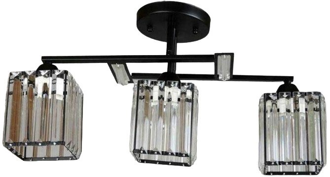 Люстра средней высоты Mirastyle BL-14664/3 BK