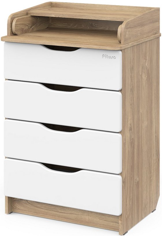 

Детский комод Pituso Wood 604 (ПВХ дуб канзас)