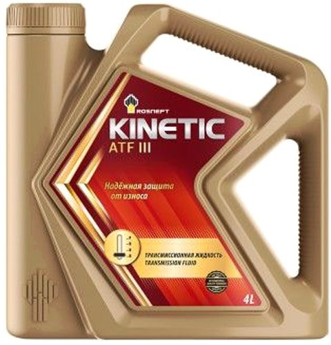 

Трансмиссионное масло Роснефть Kinetic ATF III 4л
