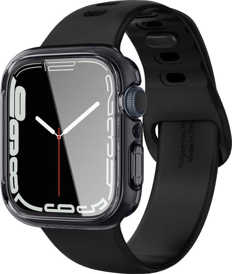 

Чехол Spigen Ultra Hybrid для Apple Watch (45 мм) ACS04181 (прозрачный/затемненный)