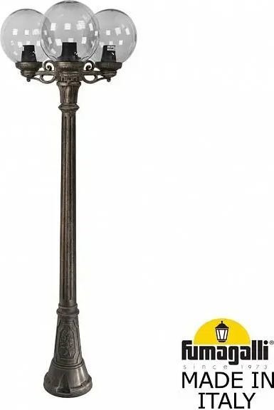 

Городской фонарь Fumagalli Globe ARTU BISSO/G250 3L FU_G25.158.S30.BZF1R