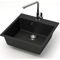 Кухонная мойка MARRBAXX Карельский камень модель 42/Q4 (черный)