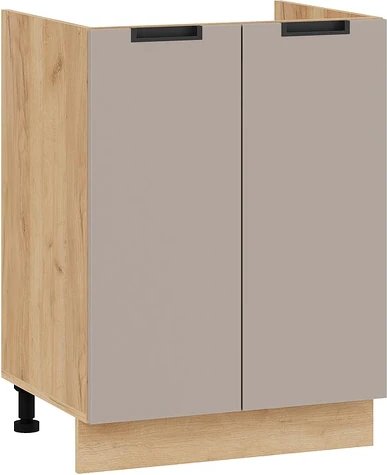 

Шкаф напольный Трия Гренада с двумя дверями 1Н6М (дуб крафт золотой/холст латте)