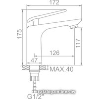 Смеситель Ledeme L1074B