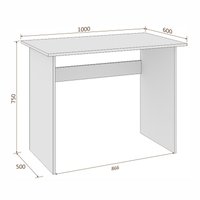 Стол Кортекс-мебель Эльф 100 (береза)