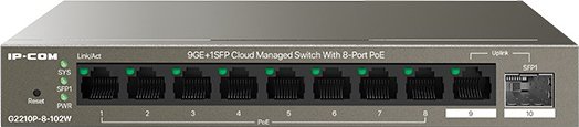 Настраиваемый коммутатор IP-COM G2210P-8-102W