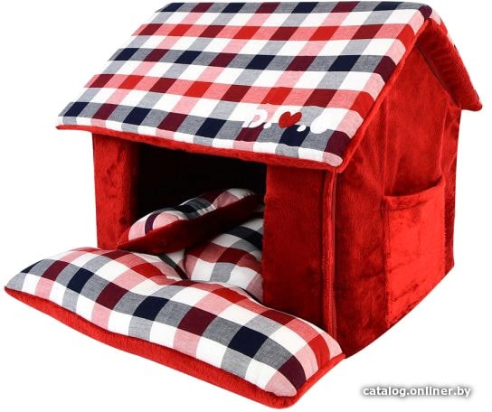 Домик Puppia Beaufort House PASA-AU1619-WN-FR (красный)