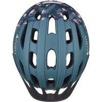 Cпортивный шлем Cairn Fusion LED USB (M, синий/розовый)