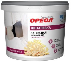 

Шпатлевка Ореол Discont Интерьерная латексная 8 кг