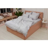 Евро комплект постельного белья Sofi De MarkO Моне Евро 2н Евро-СС-М-сер (серый)