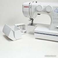 Электромеханическая швейная машина Janete 987P (белый)