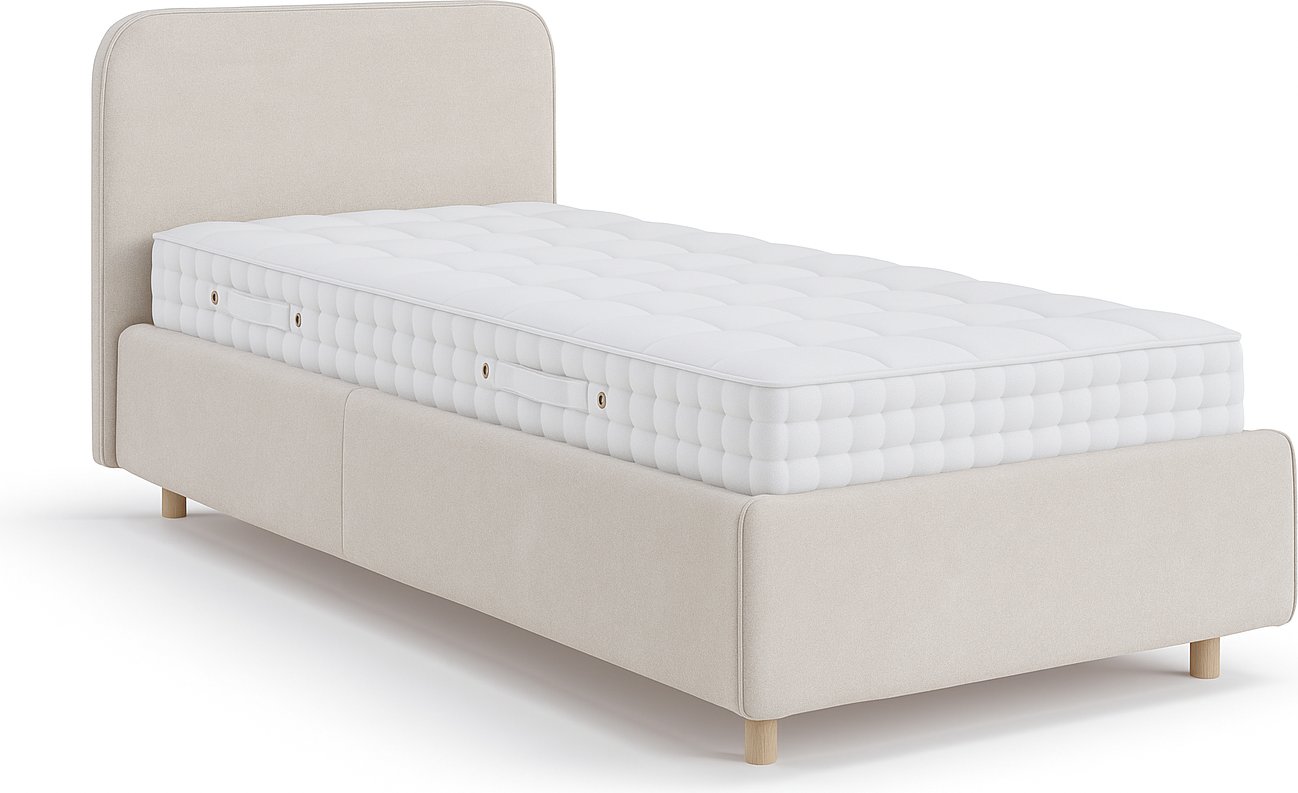 

Кровать Sonit Mia 140x200 велюр River (01 крем)