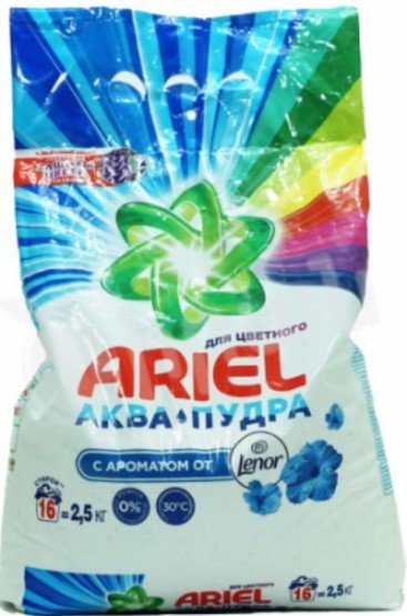 

Стиральный порошок Ariel Touch of Lenor Fresh 2.5 кг