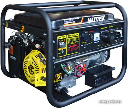 Бензиновый генератор Huter DY6500LXA