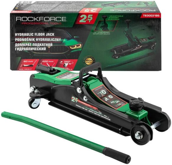Подкатной домкрат RockForce RF-T830031BS 2.5т