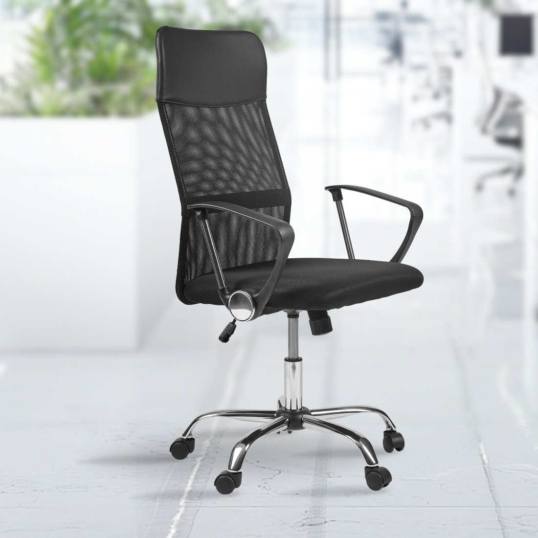 Офисное кресло King Style FK-1 Noir Chrome (черный)