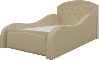 Кровать Mebelico Майя 140x70 (кожзам, бежевый)