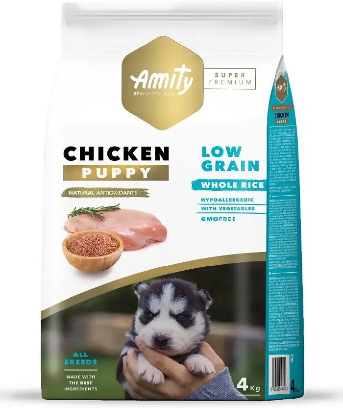 Сухой корм для собак Amity Super Premium Puppy Chicken 4 кг