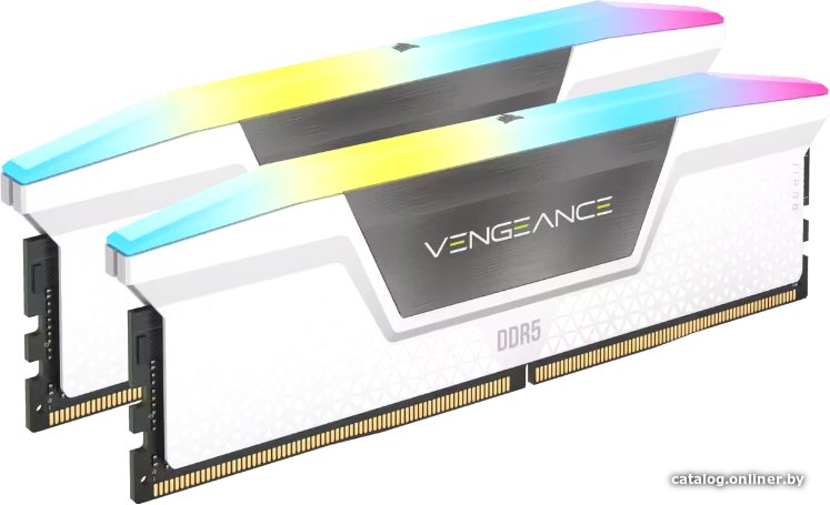 Оперативная память Corsair Vengeance RGB 2x32ГБ DDR5 6000 МГц CMH64GX5M2B6000C30W