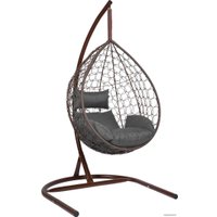 Подвесное кресло LetoLux Liverpool Comfort (коричневый/графит)