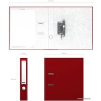 Папка-регистратор Erich Krause Business 50 мм 722 (бордовый)