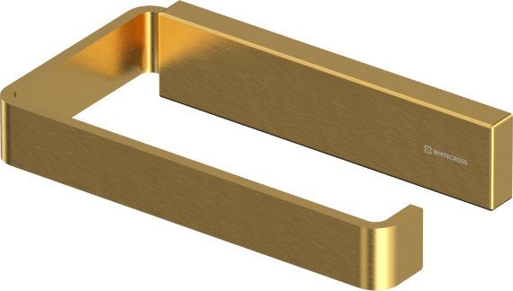 Держатель для туалетной бумаги Whitecross Cubo CU2460GLB (брашированное золото)