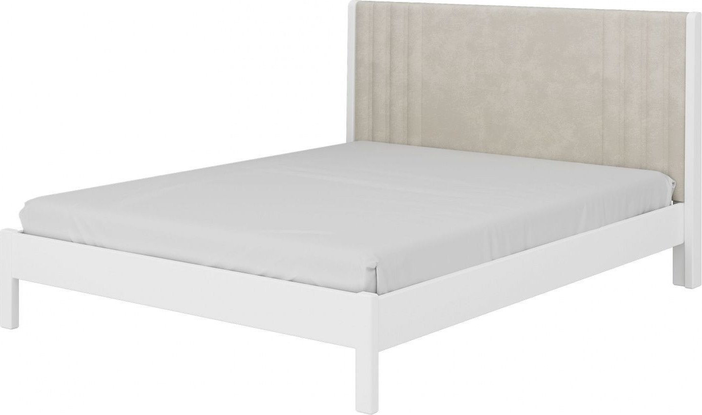 

Кровать Bravo Мебель Нортан 160х200 (белый античный/бежевый)