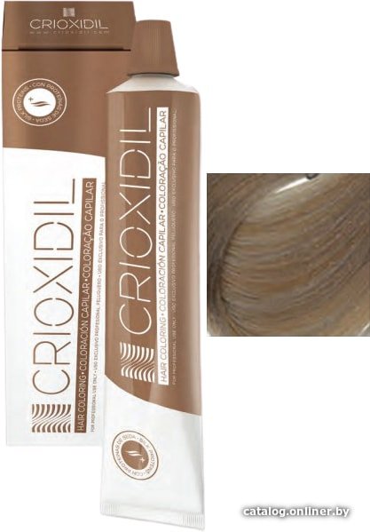Крем-краска для волос Crioxidil Silk Color 8.1tc светло-русый пепельный
