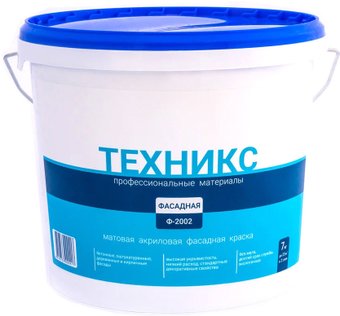Краска Техникс Фасад ВД-АК-1 Ф-2002 P 7 кг (шоколад)