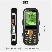 Телефон Land Rover G4000 2023 (черный)