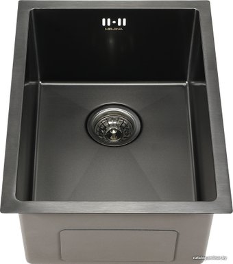 Кухонная мойка Melana ProfLine D5138HB (сатин графит, глубина 22 см, сталь 1.2 мм)
