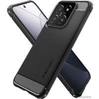 Чехол для телефона Spigen Rugged Armor для Xiaomi 14 ACS07422 (черный)