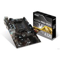 Материнская плата MSI A320M PRO-VD/S