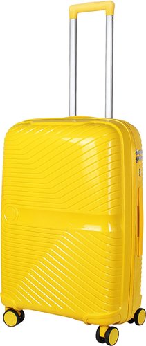Чемодан-спиннер Eurobags PP-N18 M (желтый)