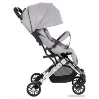Коляска прогулочная «книга» Farfello Comfy Go Comfort CG-105 (блестящий серый)