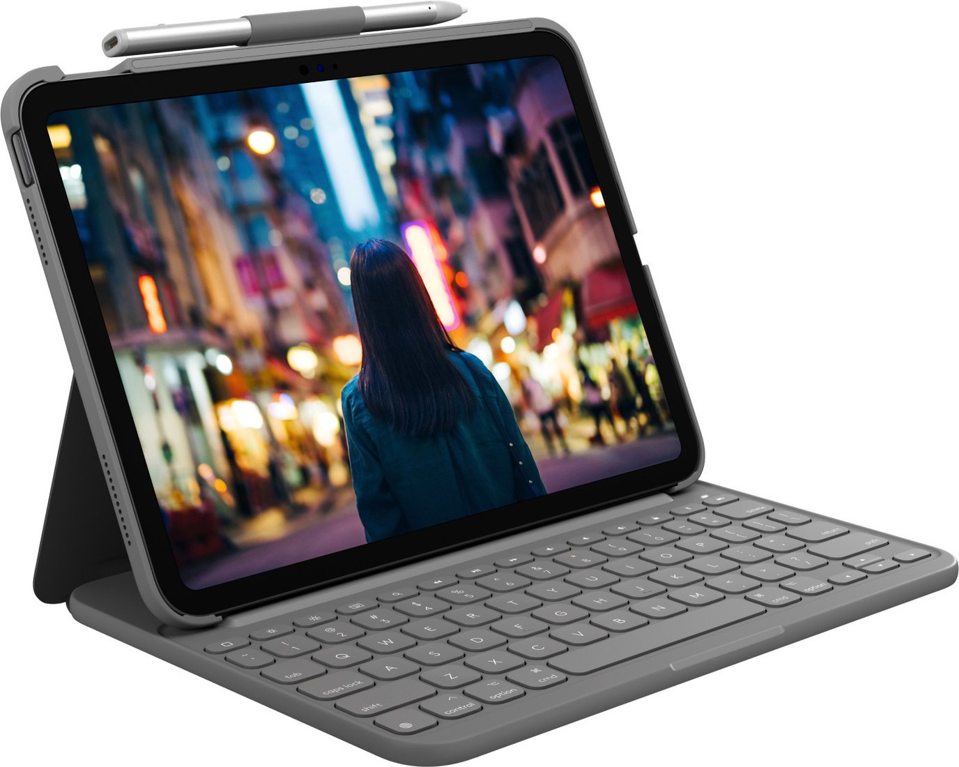 

Чехол для планшета Logitech Slim Folio для iPad 10th gen (серый)