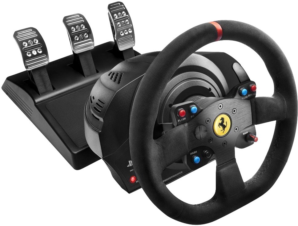 

Руль Thrustmaster T300 Ferrari Integral Racing Wheel Alcantara Edition