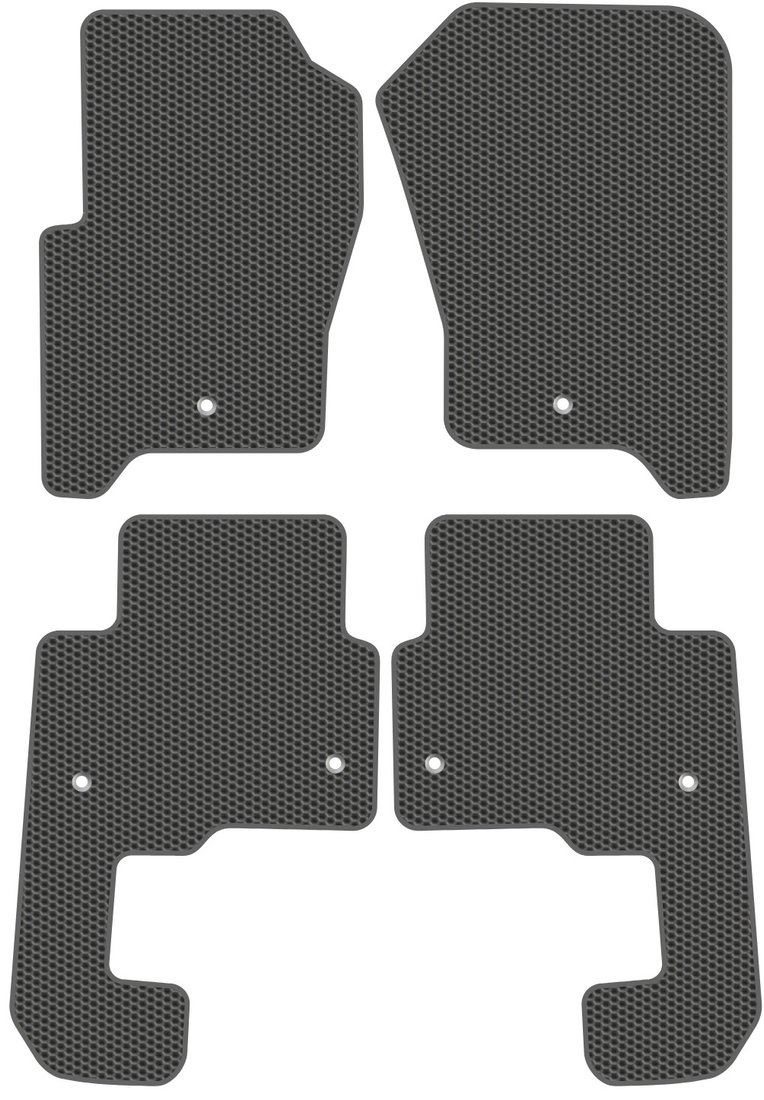 

Комплект ковриков для авто Alicosta Land Rover Discovery IV (suv / L319) 2009 - 2017 (серый)