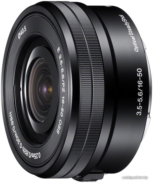 Объектив Sony E PZ 16-50mm F3.5-5.6 OSS (черный)